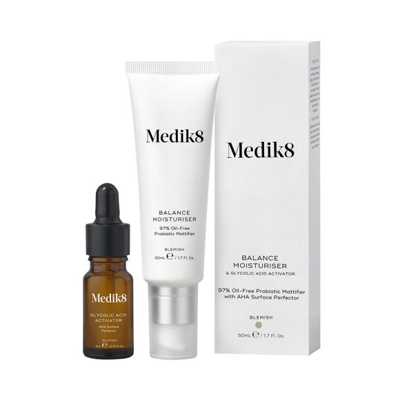 Kyselina glykolová Medik8 Balance Moisturiser & Glycolic Acid Activator